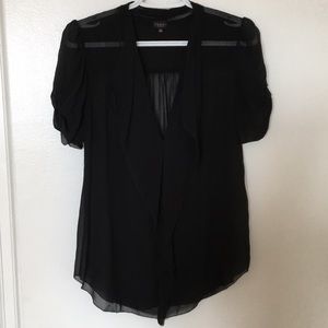Babaton Silk black blouse